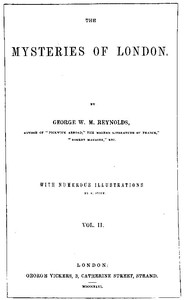 Cover of The Mysteries of London, v. 2/4 — Context and Discussion