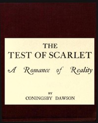 Cover of The Test of Scarlet: A Romance of Reality — Background and Themes