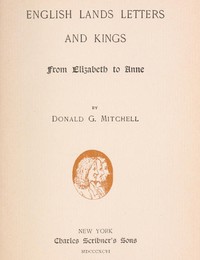 Cover of English Lands, Letters and Kings...